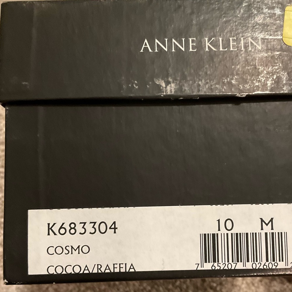 Anne Klein Cosmo Raffia Sandal Size 10M - Picture 8 of 8